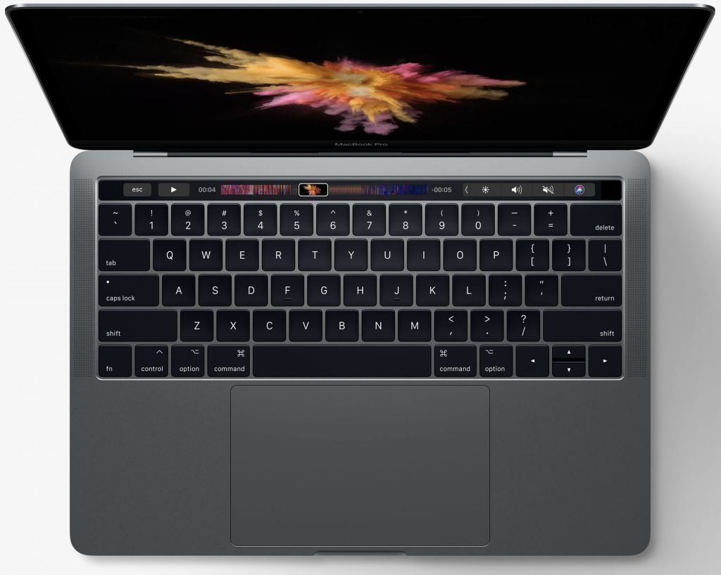 macbook pro touch bar